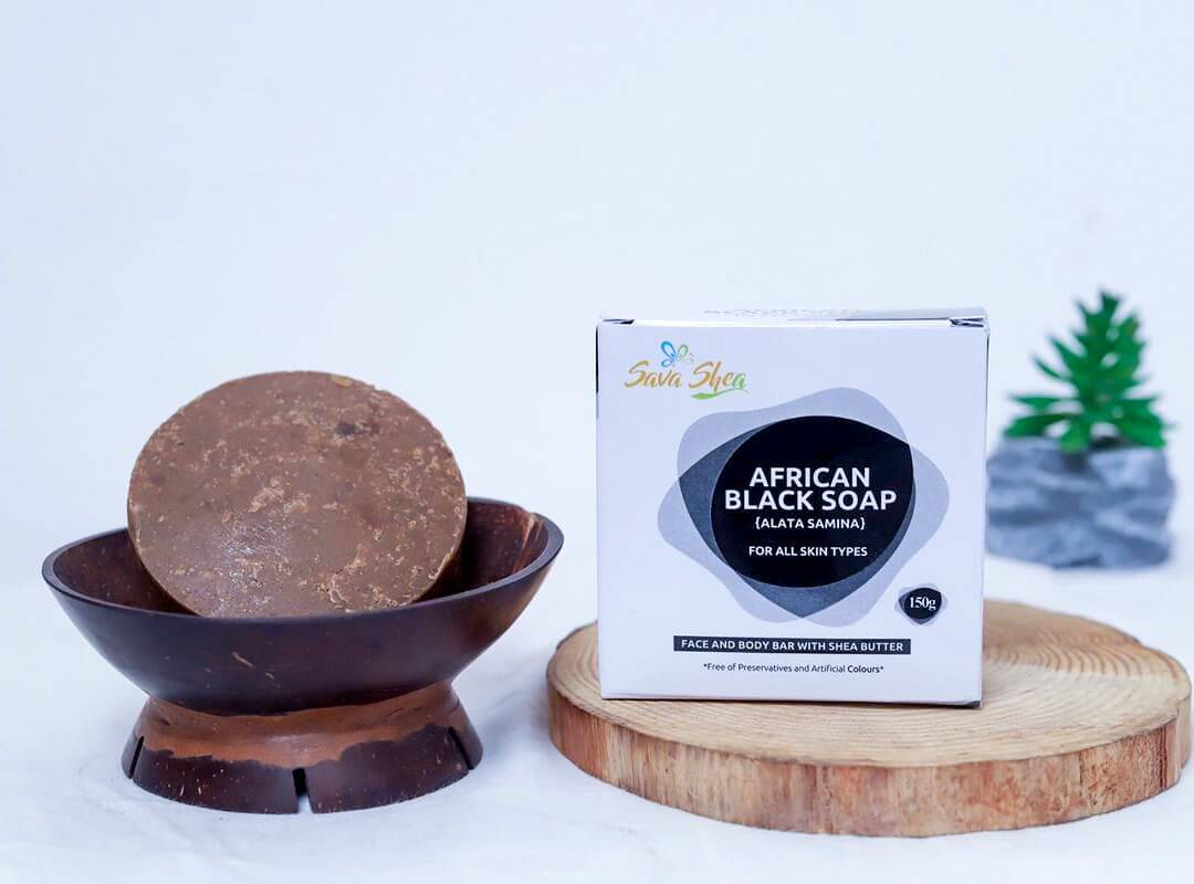 AFRICAN BLACK SOAP - Sava Shea