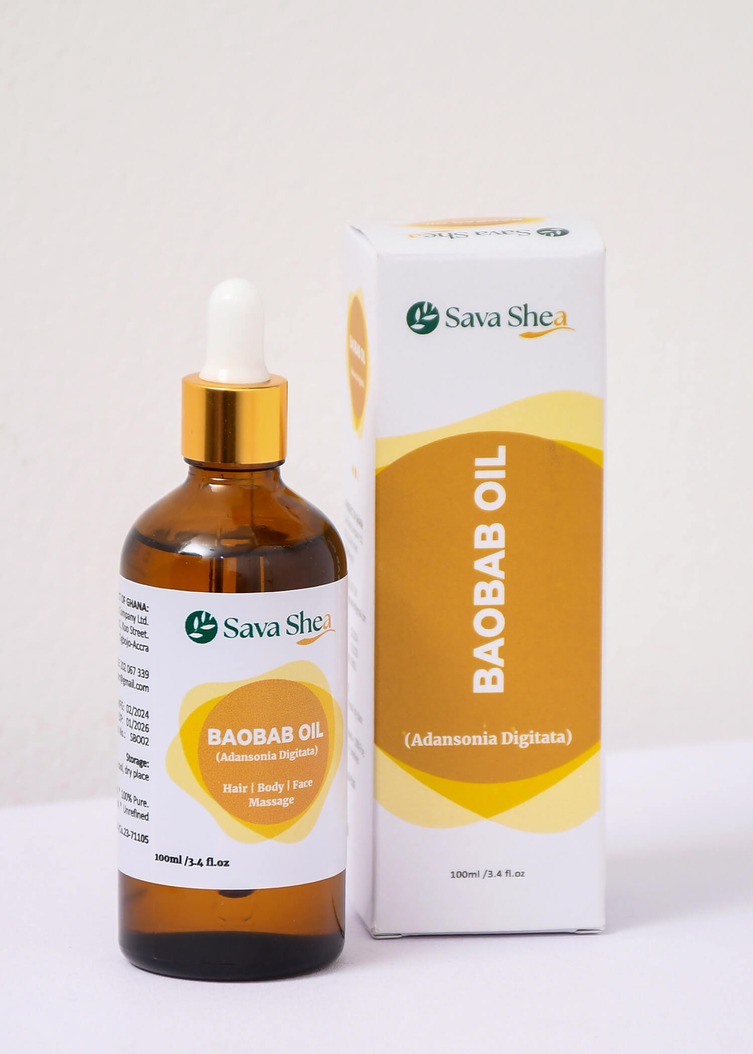 BAOBAB OIL - Sava Shea