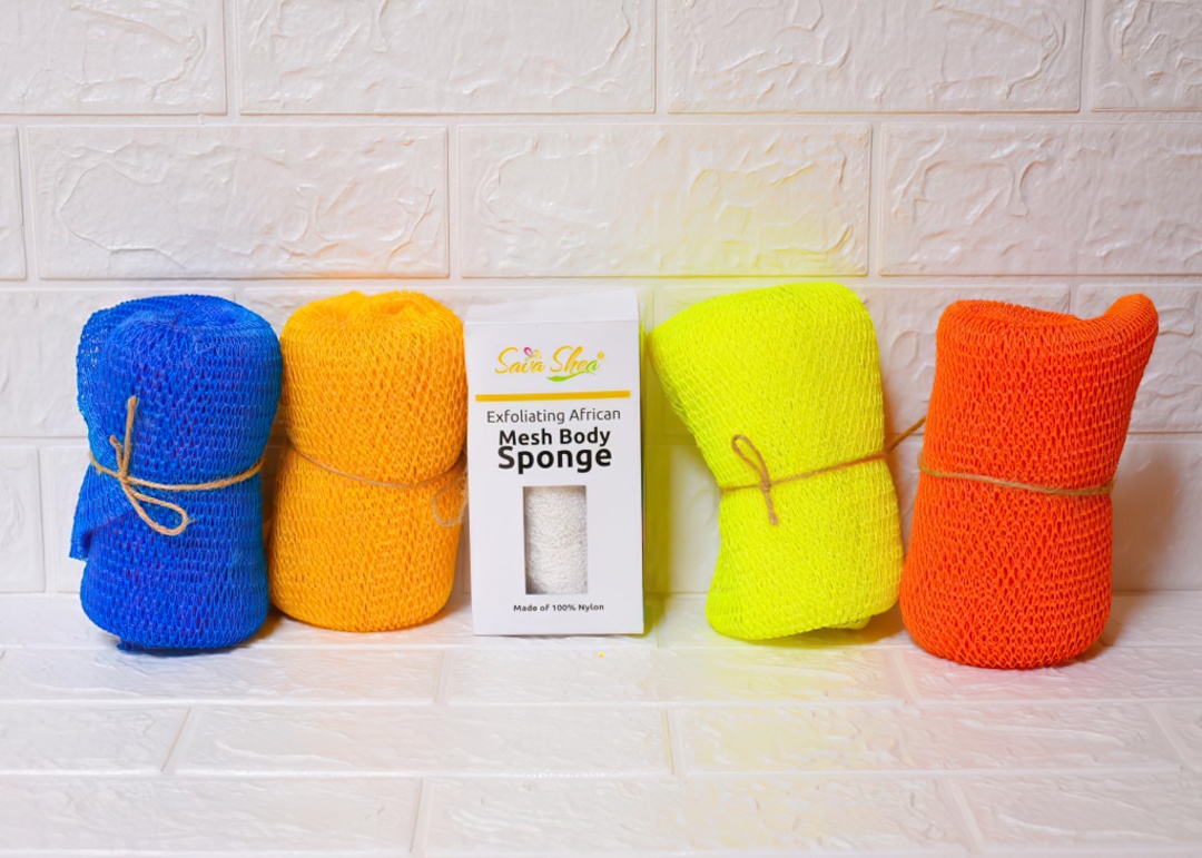 Exfoliating African Mesh Body Sponge