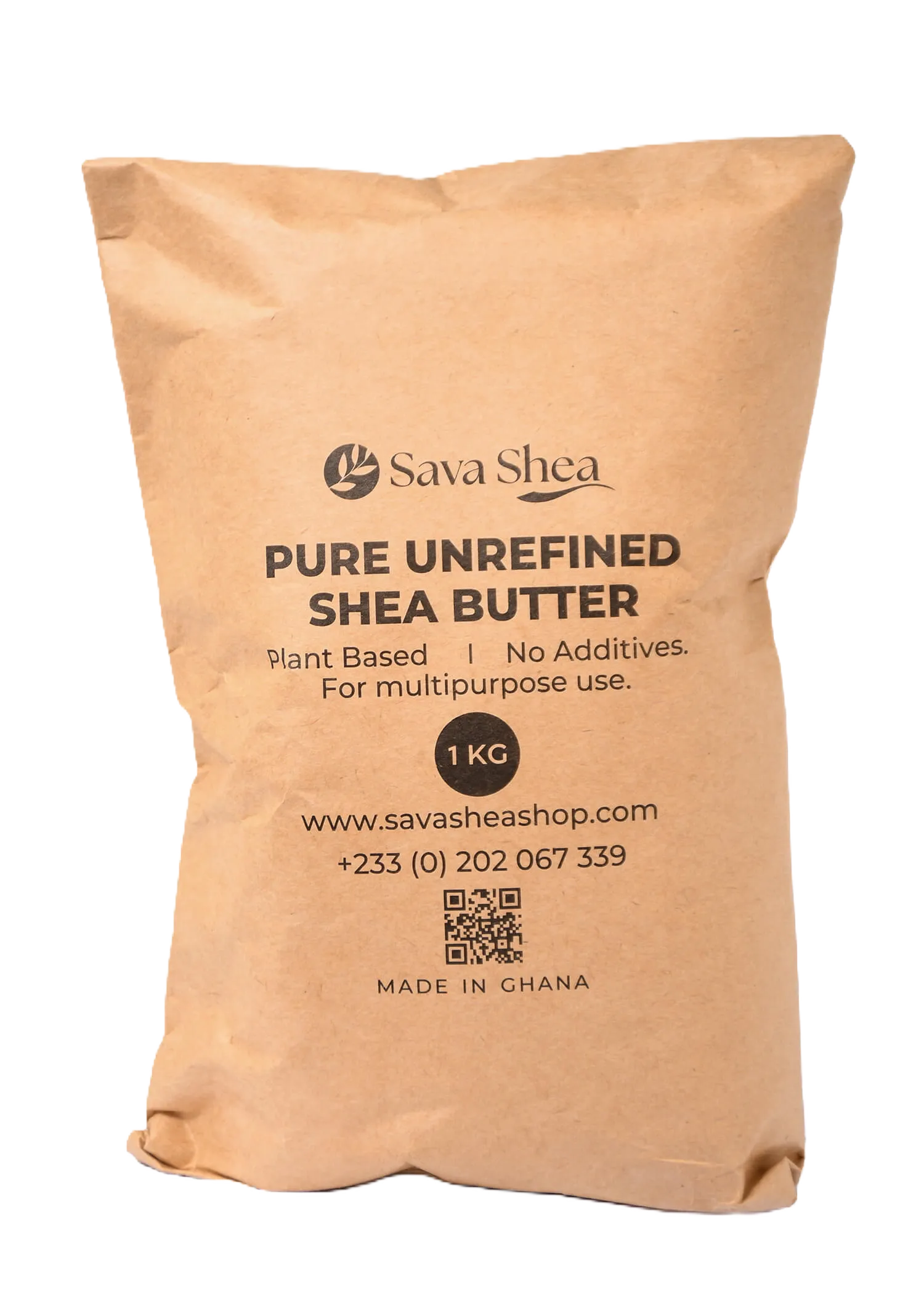 Pure Unrefined Shea Butter 1KG - Sava Shea