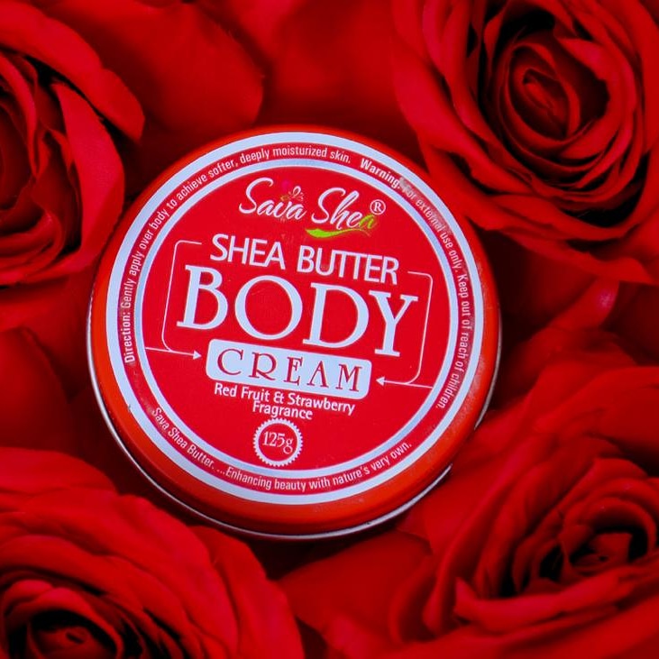 Sheabutter Cream-Strawberry/Redfruit